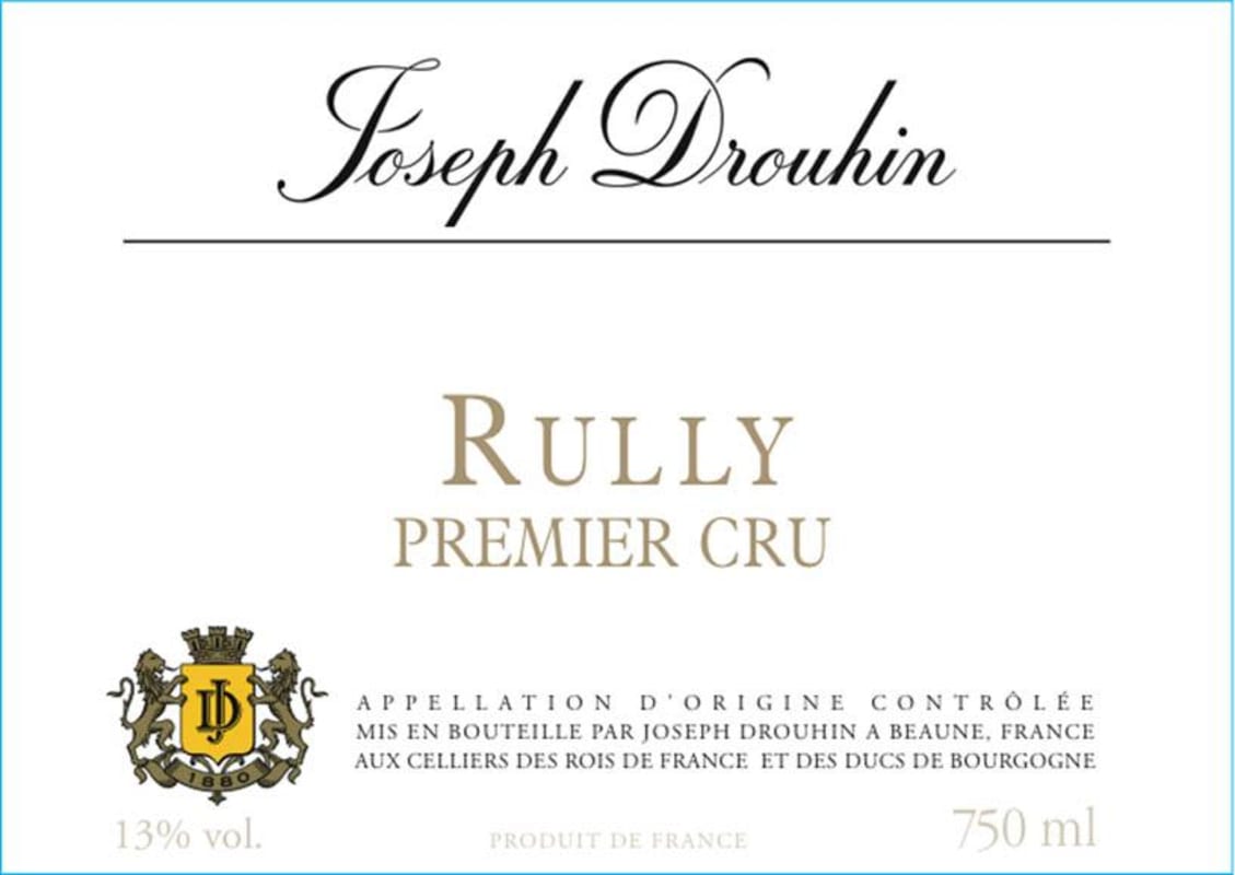 Joseph Drouhin Rully Premier Cru 2010 Front Label