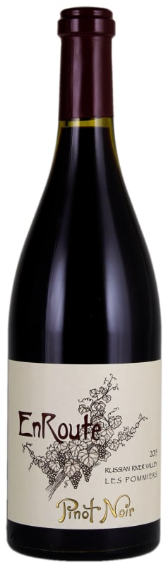 EnRoute Winery Les Pommiers Pinot Noir 2015 Front Bottle Shot