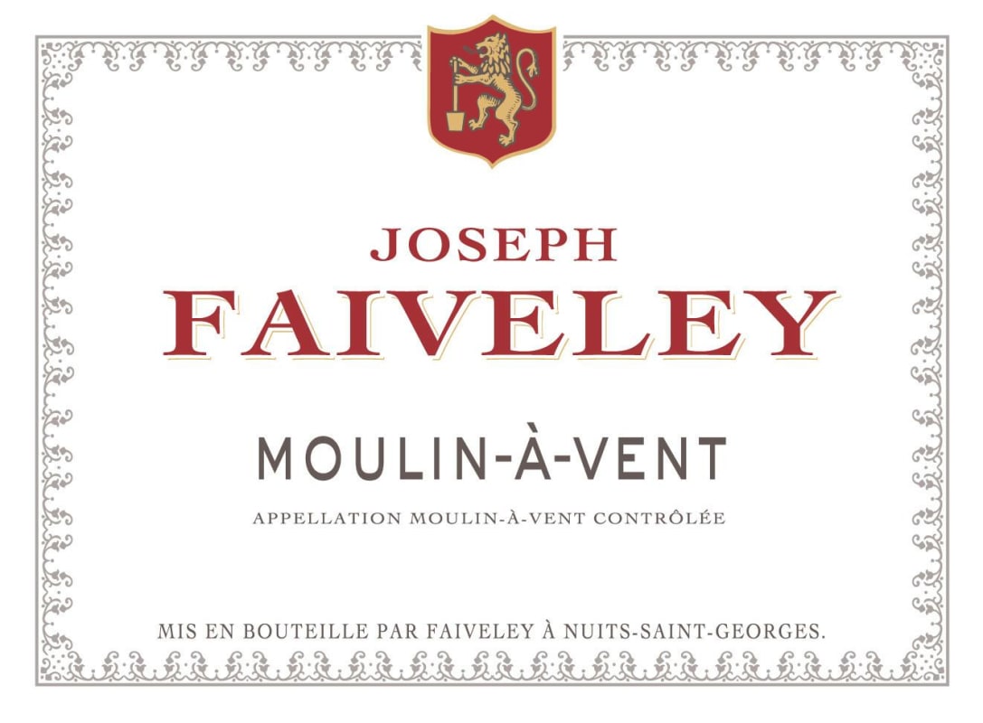 Faiveley Moulin-a-Vent 2010 Front Label