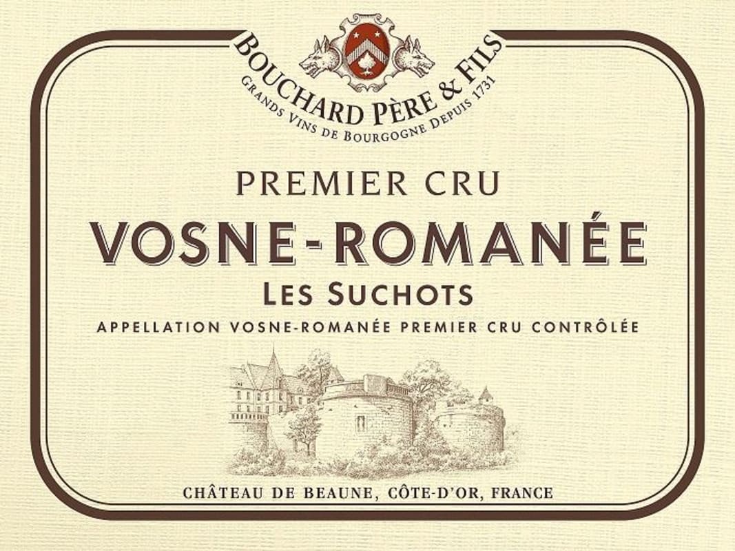 Bouchard Pere & Fils Vosne-Romanee Les Suchots Premier Cru 2012 Front Label