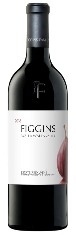 Figgins Estate Red Wine 2018 Front Bottle Shot