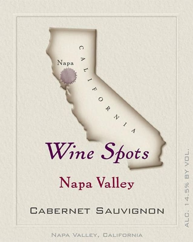 Wine Spots Napa Cabernet Sauvignon 2014 Front Label