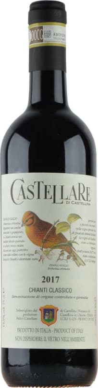 Castellare Chianti Classico 2017 Front Bottle Shot