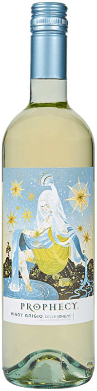 Prophecy Pinot Grigio 2017 Front Bottle Shot