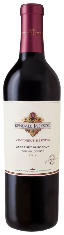 Kendall-Jackson Vintner's Reserve Cabernet Sauvignon 2014 Front Bottle Shot