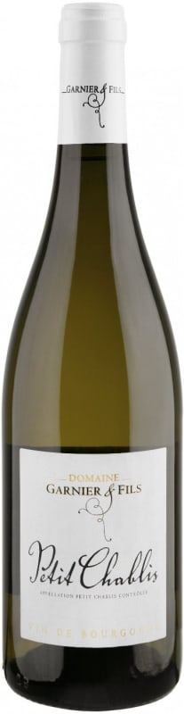 Garnier et Fils Petit Chablis 2018 Front Bottle Shot