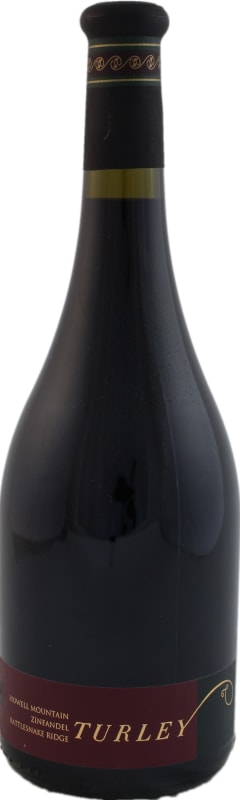 Turley Rattlesnake Ridge Zinfandel 2017 Front Bottle Shot