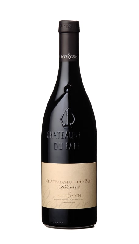 Roger Sabon Chateauneuf-du-Pape Reserve 2018 Front Bottle Shot