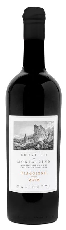 Salicutti Brunello di Montalcino Piaggione 2017 Front Bottle Shot