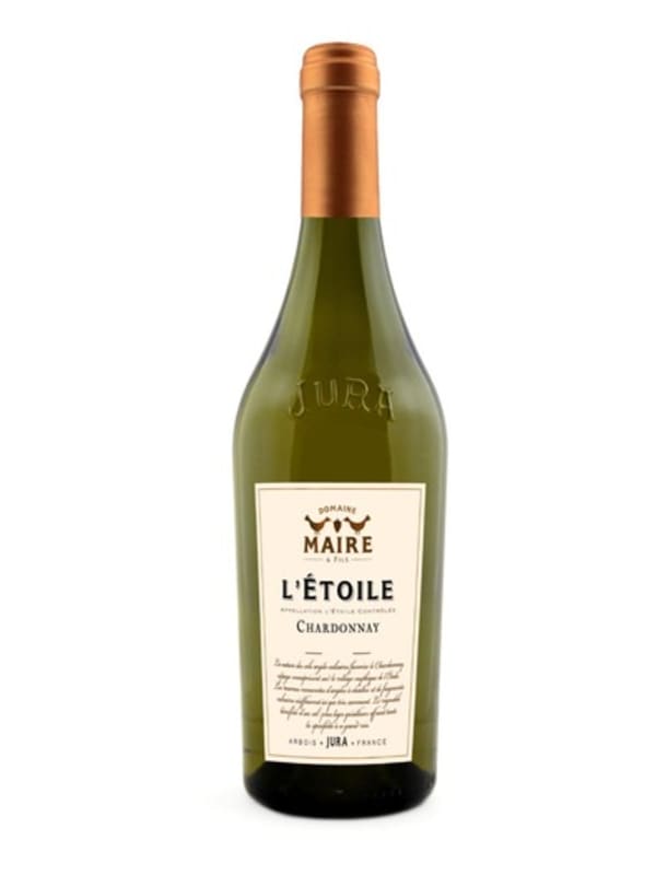 Domaine Henri Maire L'Etoile Chardonnay 2018 Front Bottle Shot
