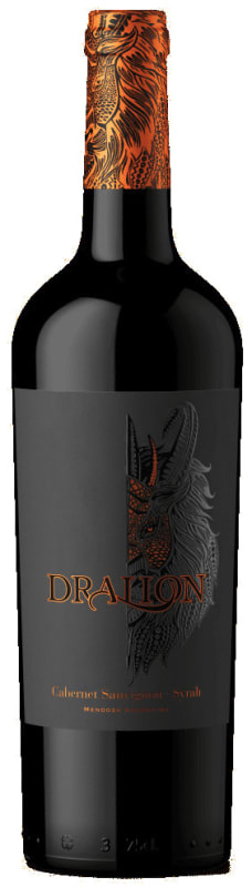 Bodega Estancia Mendoza Dralion Cabernet Sauvignon Syrah 2016 Front Bottle Shot