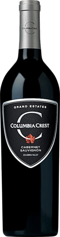 Columbia Crest Grand Estates Cabernet Sauvignon 2016 Front Bottle Shot