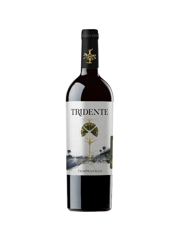 Tridente Tempranillo 2019 Front Bottle Shot