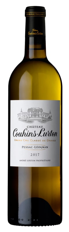 Chateau Couhins-Lurton Blanc 2017 Front Bottle Shot