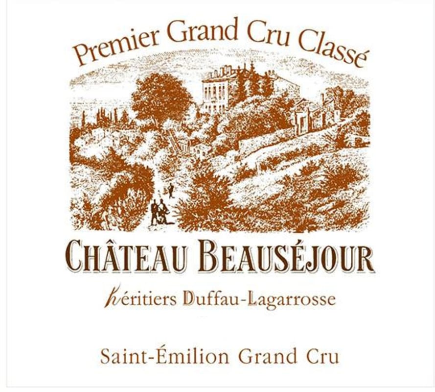 Chateau Beausejour Duffau-Lagarrosse 2020 Front Label