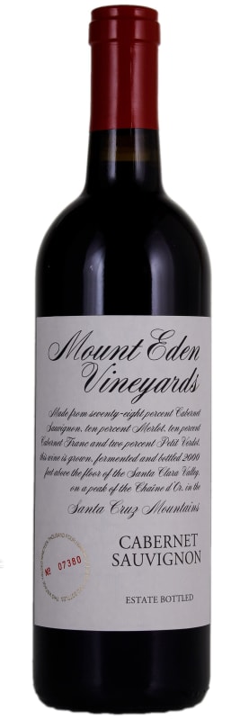 Mount Eden Vineyards Estate Cabernet Sauvignon (1.5 Liter Magnum) 2015 Front Bottle Shot
