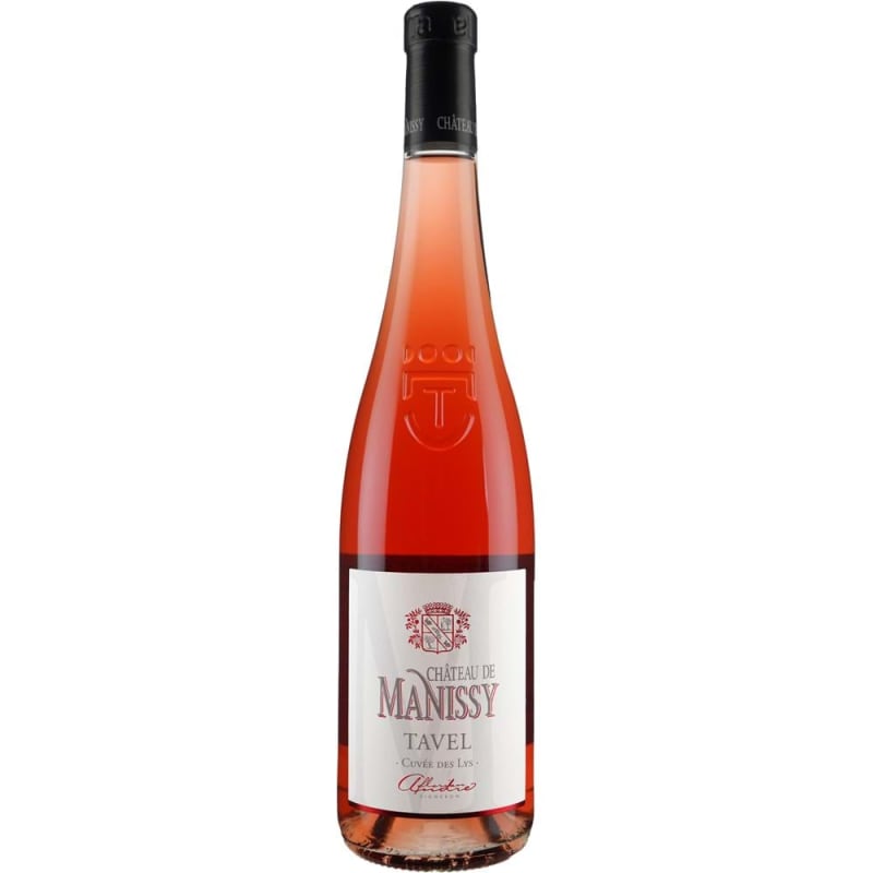 Chateau de Manissy Tavel Cuvee des Lys Rose 2022 Front Bottle Shot