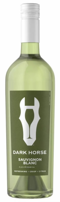 Dark Horse Sauvignon Blanc 2021 Front Bottle Shot