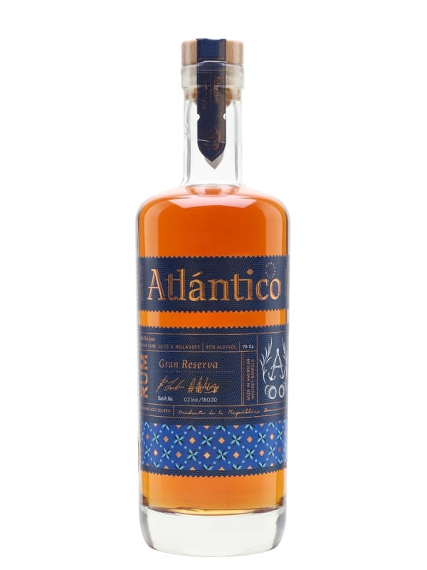 Atlantico Gran Reserva Dark Rum Front Bottle Shot