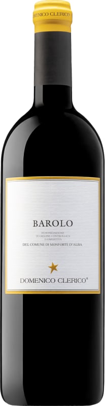 Domenico Clerico Barolo 2021 Front Bottle Shot