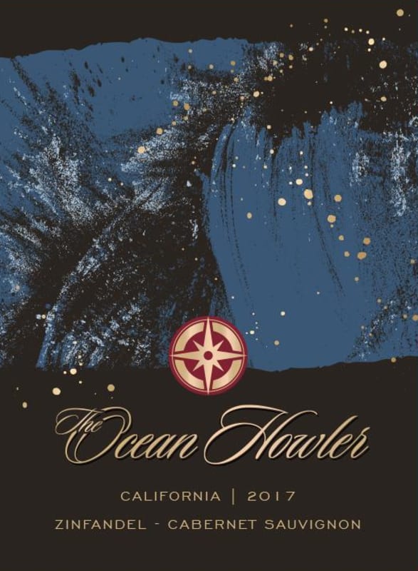 The Ocean Howler Zinfandel Cabernet Sauvignon 2017 Front Label