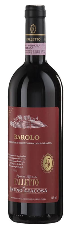 Bruno Giacosa Barolo Le Rocche del Falletto Riserva 2016 Front Bottle Shot
