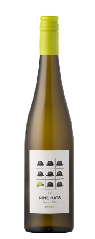 Nine Hats Riesling 2020 Front Bottle Shot