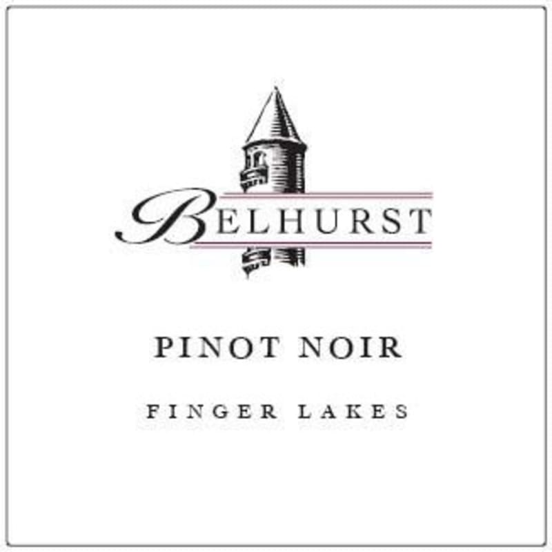 Belhurst Winery Pinot Noir 2013 Front Label
