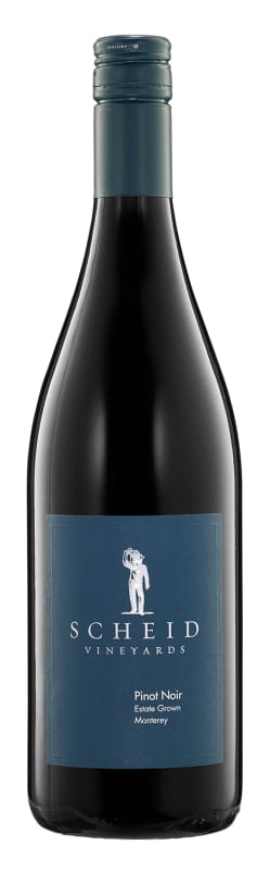 Scheid Vineyards Pinot Noir 2017 Front Bottle Shot