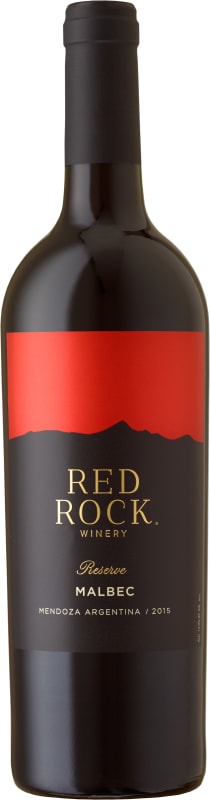 Red Rock Malbec 2015 Front Bottle Shot