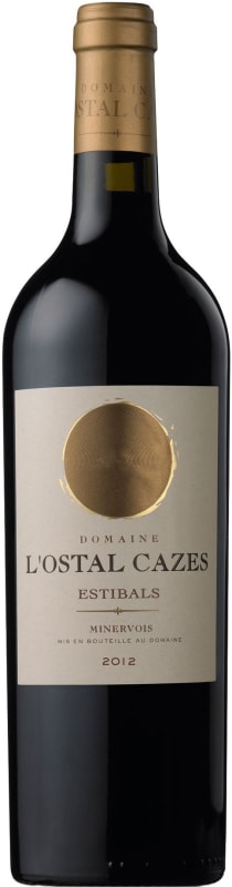 L'Ostal Cazes Estibals Minervois 2012 Front Bottle Shot
