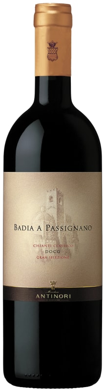 Marchesi Antinori Badia a Passignano Chianti Classico Gran Selezione 2017 Front Bottle Shot