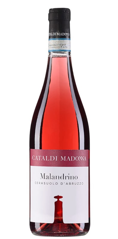 Cataldi Madonna Cerasuolo d'Abruzzo Rose 2024 Front Bottle Shot
