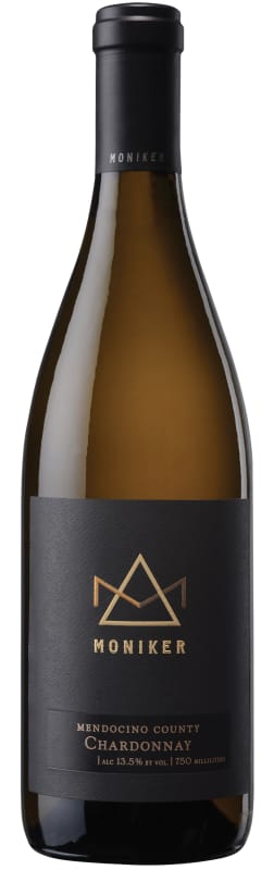Moniker Mendocino Chardonnay 2014 Front Bottle Shot
