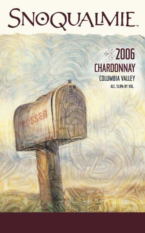 Snoqualmie Chardonnay 2006 Front Label
