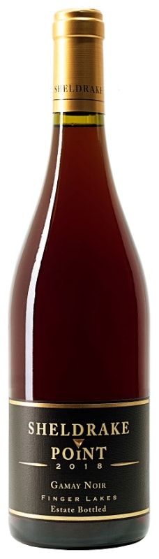 Sheldrake Point Gamay Noir 2018 Front Bottle Shot