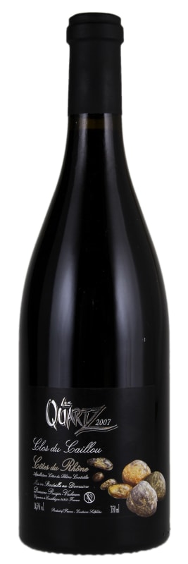 Clos du Caillou Cotes du Rhone Les Quartz (1.5 Liter Magnum) 2007 Front Bottle Shot
