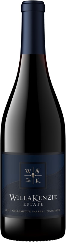 WillaKenzie Estate Willamette Valley Pinot Noir 2022 Front Bottle Shot