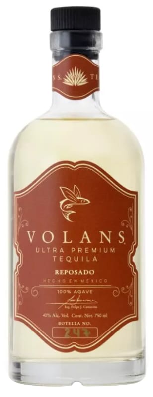 Volans Reposado Tequila Front Bottle Shot