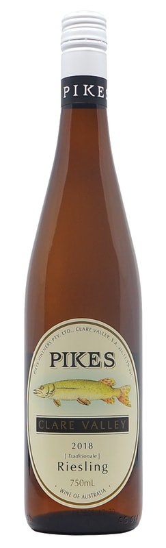 Pikes Traditionale Riesling 2018 Front Bottle Shot