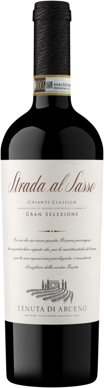 Tenuta di Arceno Strada al Sasso Chianti Classico Gran Selezione 2019 Front Bottle Shot