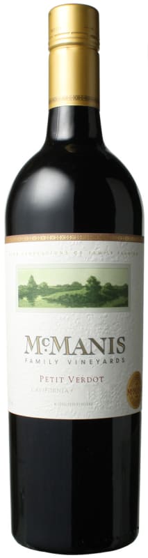 McManis Family Vineyards Petit Verdot 2016 Front Bottle Shot