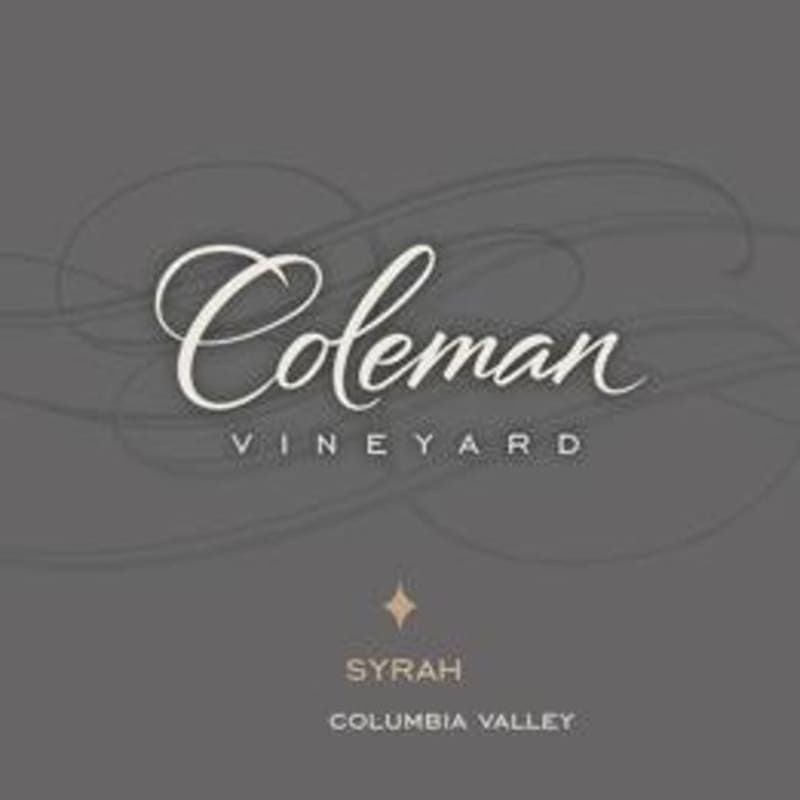 Coleman Vineyard Columbia Valley Syrah 2011 Front Label