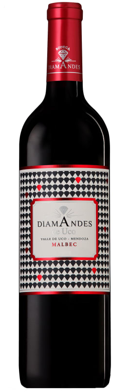 Bodega DiamAndes Uco Malbec 2018 Front Bottle Shot