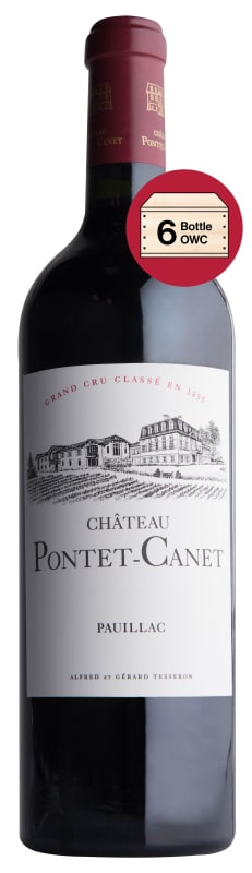 Chateau Pontet-Canet (6 Bottles in OWC) 2019 Front Bottle Shot
