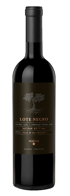 Bodega Norton Lote Negro 2017 Front Bottle Shot