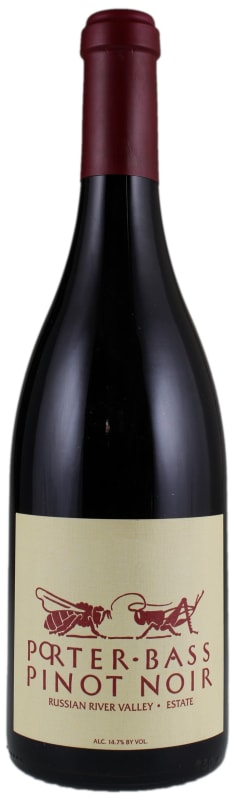 Porter-Bass Pinot Noir 2020 Front Bottle Shot