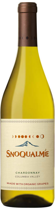 Snoqualmie Chardonnay 2018 Front Bottle Shot