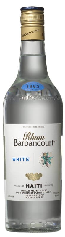 Rhum Barbancourt White Rum Front Bottle Shot