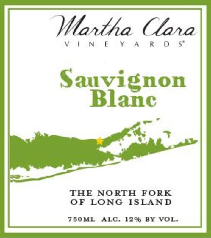Martha Clara Vineyards Sauvignon Blanc 2016 Front Label